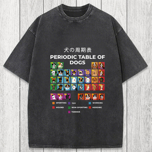 Tokyosol Periodic Table Of Dogs Classic T-Shirt