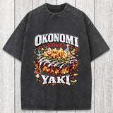 Tokyosol Ironic Okonomiyaki Meme Washed T-Shirt