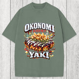 Tokyosol Ironic Okonomiyaki Meme Washed T-Shirt