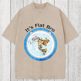 Tokyosol It's Flat Bro Washed T-Shirt