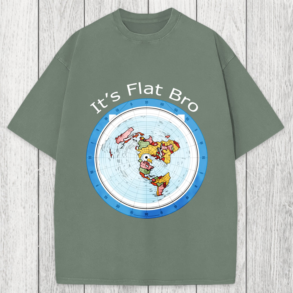 Tokyosol It's Flat Bro Washed T-Shirt