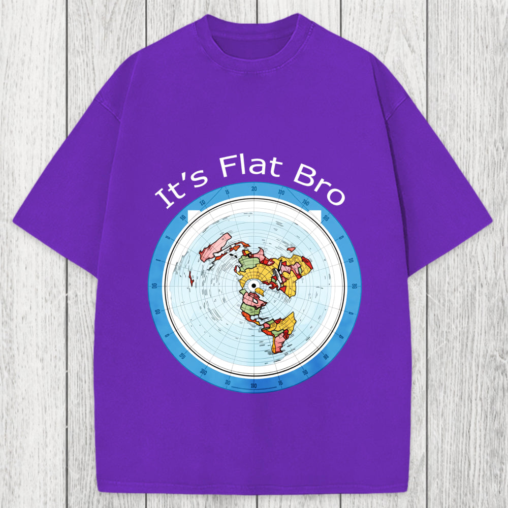 Tokyosol It's Flat Bro Washed T-Shirt