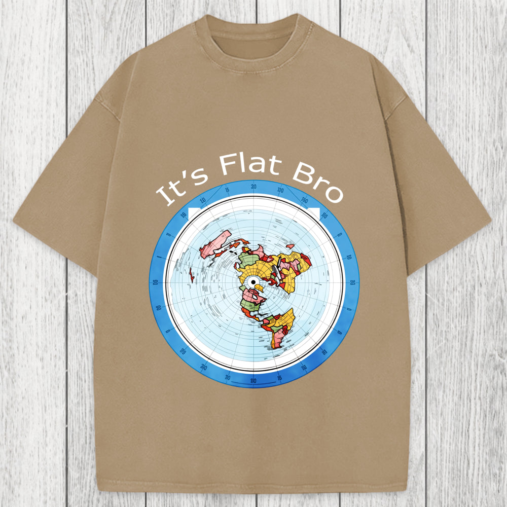 Tokyosol It's Flat Bro Washed T-Shirt