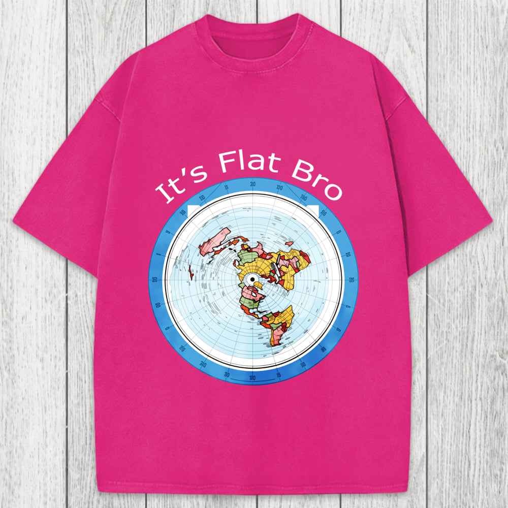 Tokyosol It's Flat Bro Washed T-Shirt