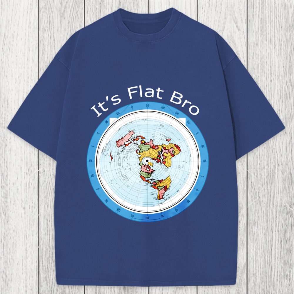 Tokyosol It's Flat Bro Washed T-Shirt