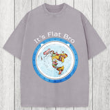 Tokyosol It's Flat Bro Washed T-Shirt