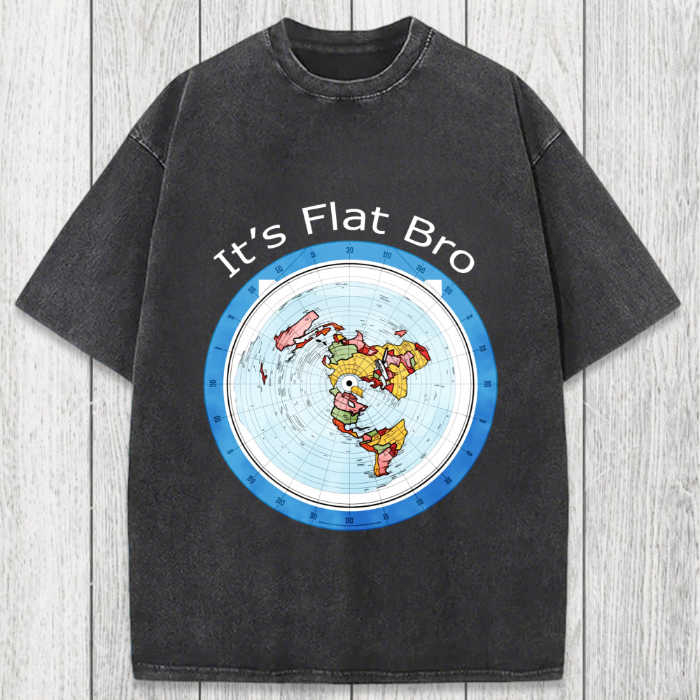 Tokyosol It's Flat Bro Washed T-Shirt