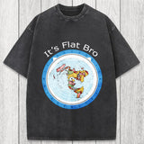Tokyosol It's Flat Bro Washed T-Shirt