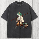 Tokyosol Big Hand Holding Little Hand Washed T-Shirt