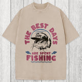 Tokyosol The Best Days Fishing Washed T-Shirt