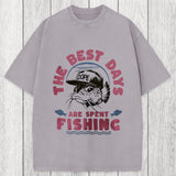 Tokyosol The Best Days Fishing Washed T-Shirt