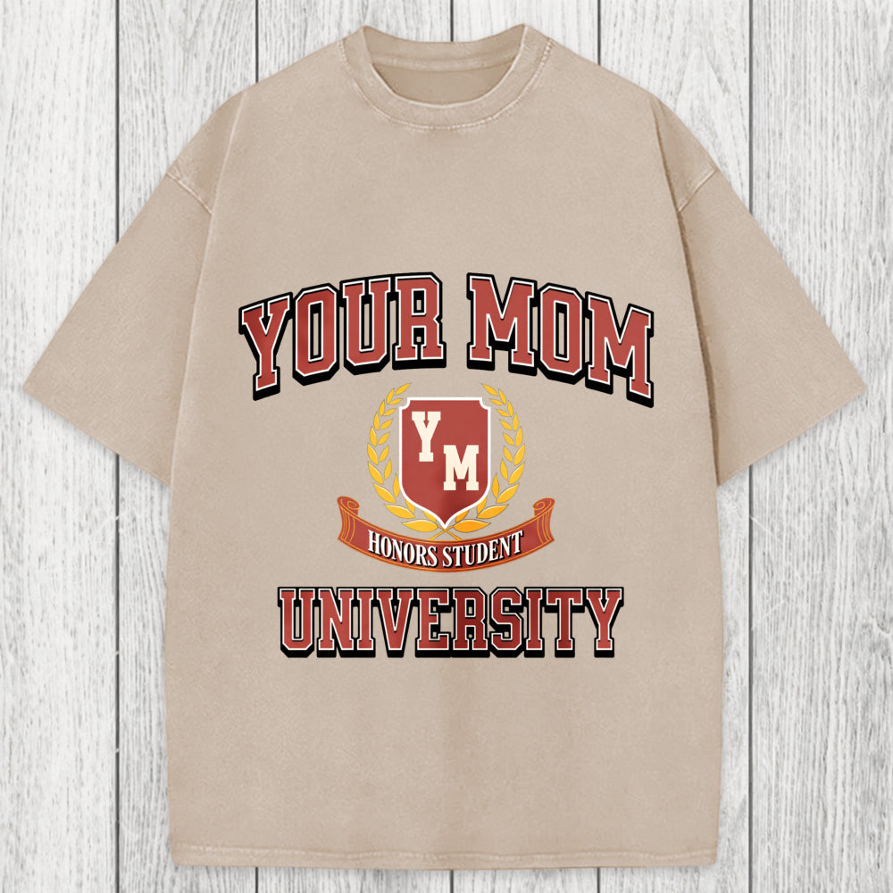 Tokyosol Your Mom University Washed T-Shirt
