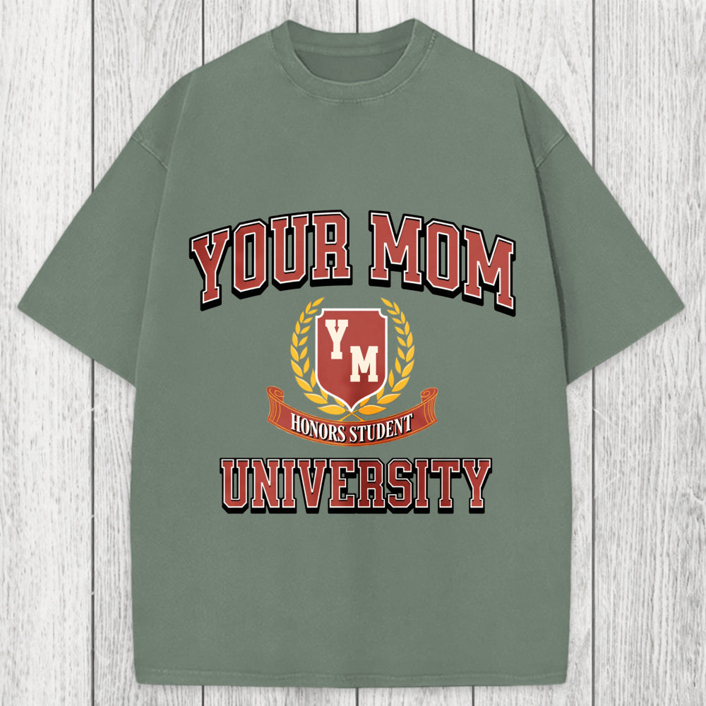 Tokyosol Your Mom University Washed T-Shirt