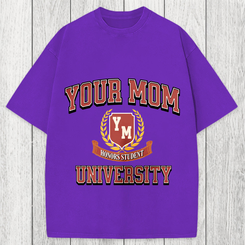 Tokyosol Your Mom University Washed T-Shirt