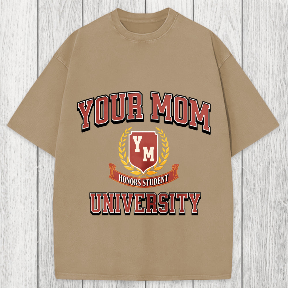 Tokyosol Your Mom University Washed T-Shirt