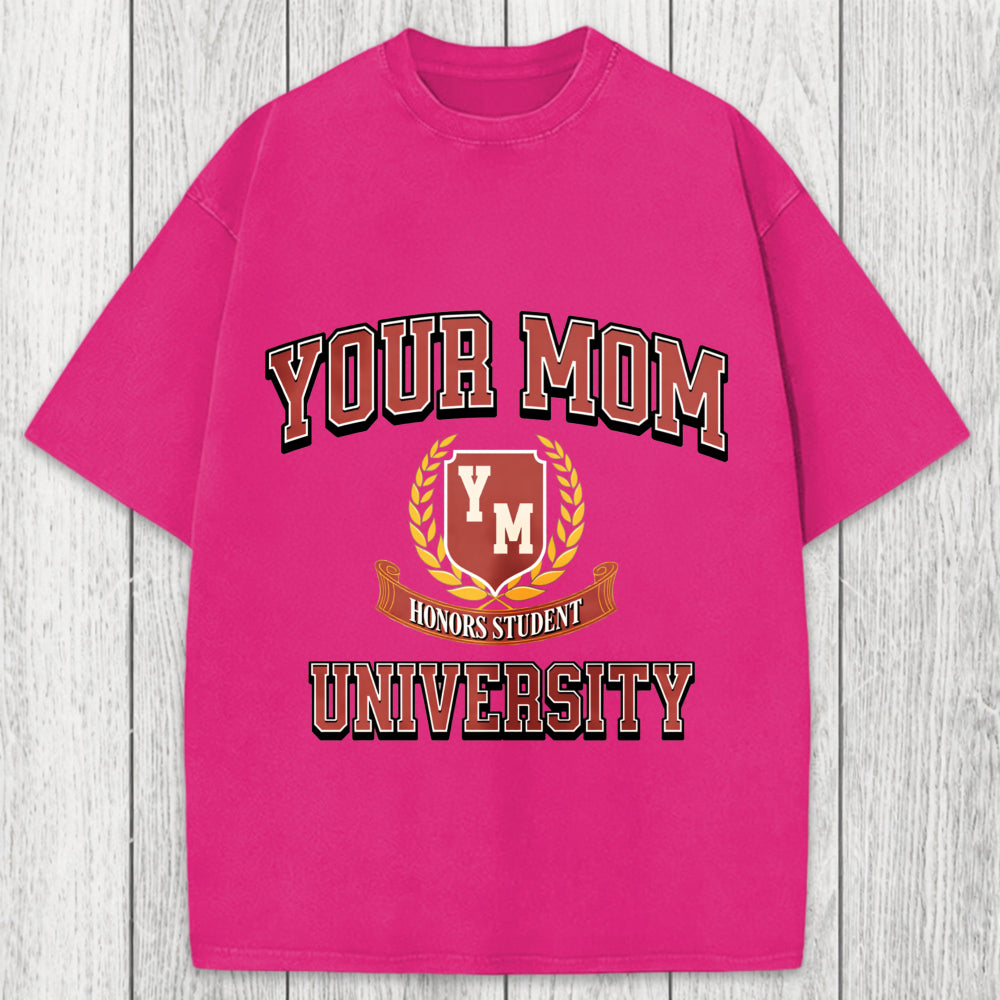 Tokyosol Your Mom University Washed T-Shirt