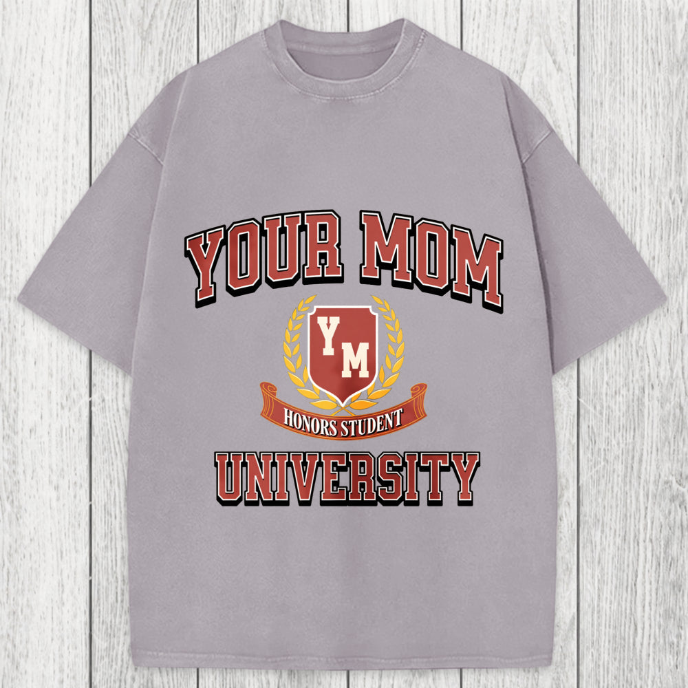 Tokyosol Your Mom University Washed T-Shirt