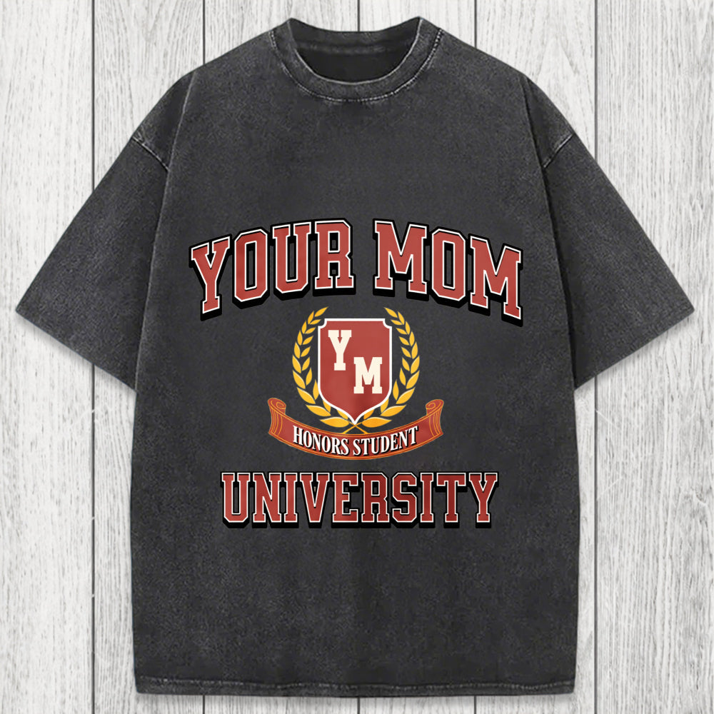 Tokyosol Your Mom University Washed T-Shirt