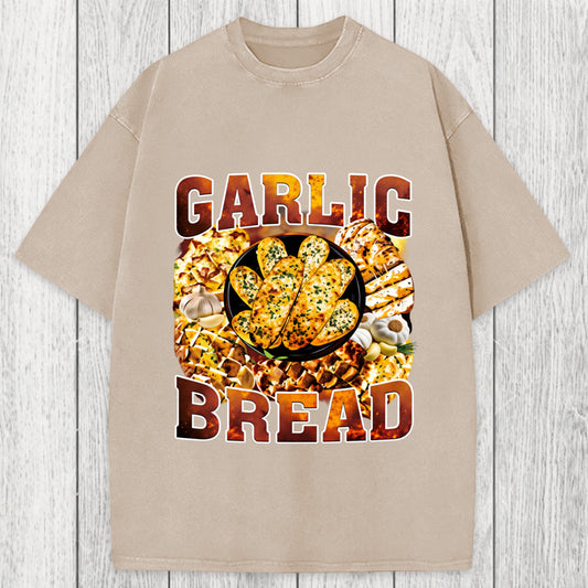 Tokyosol Garlic Bread Washed T-Shirt