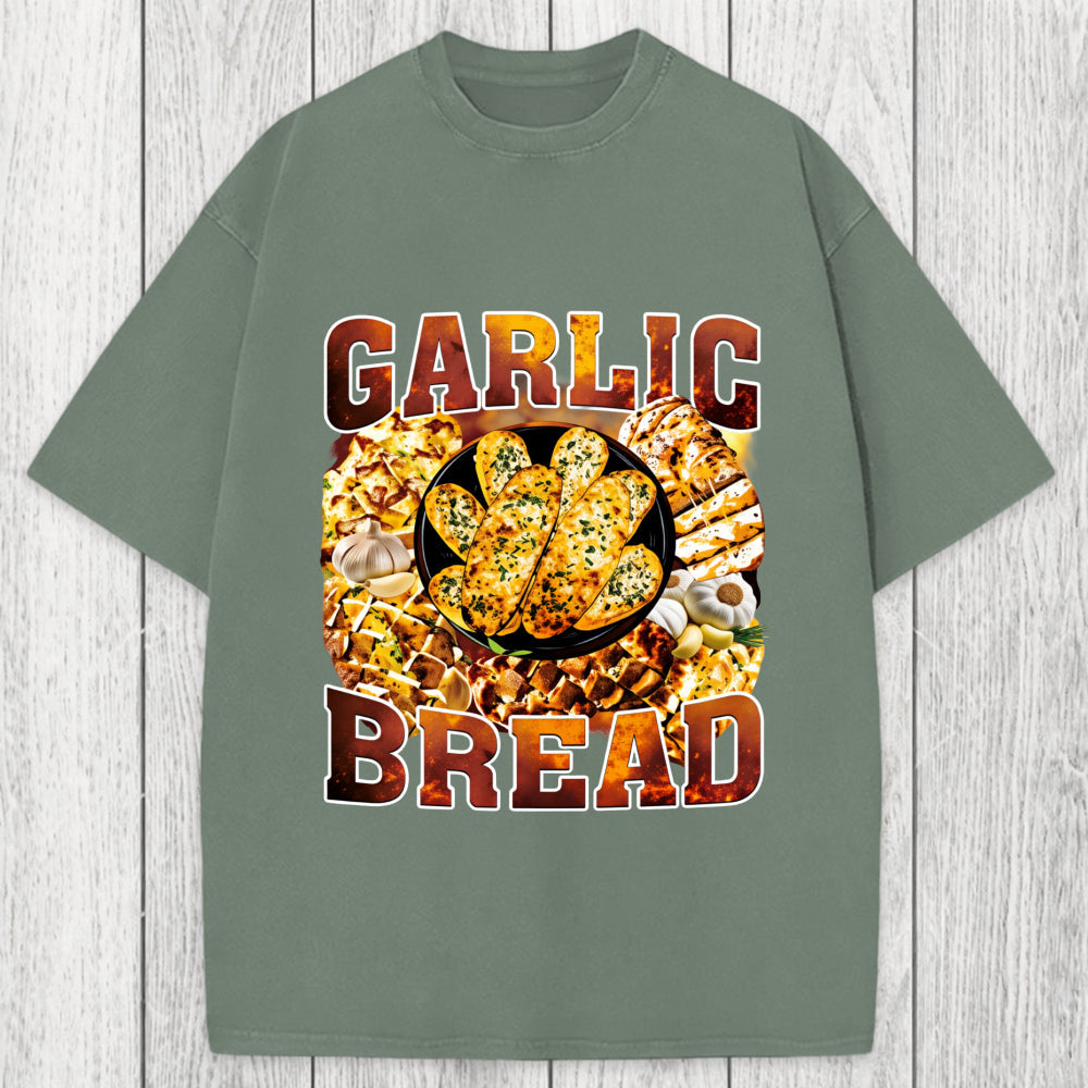 Tokyosol Garlic Bread Washed T-Shirt