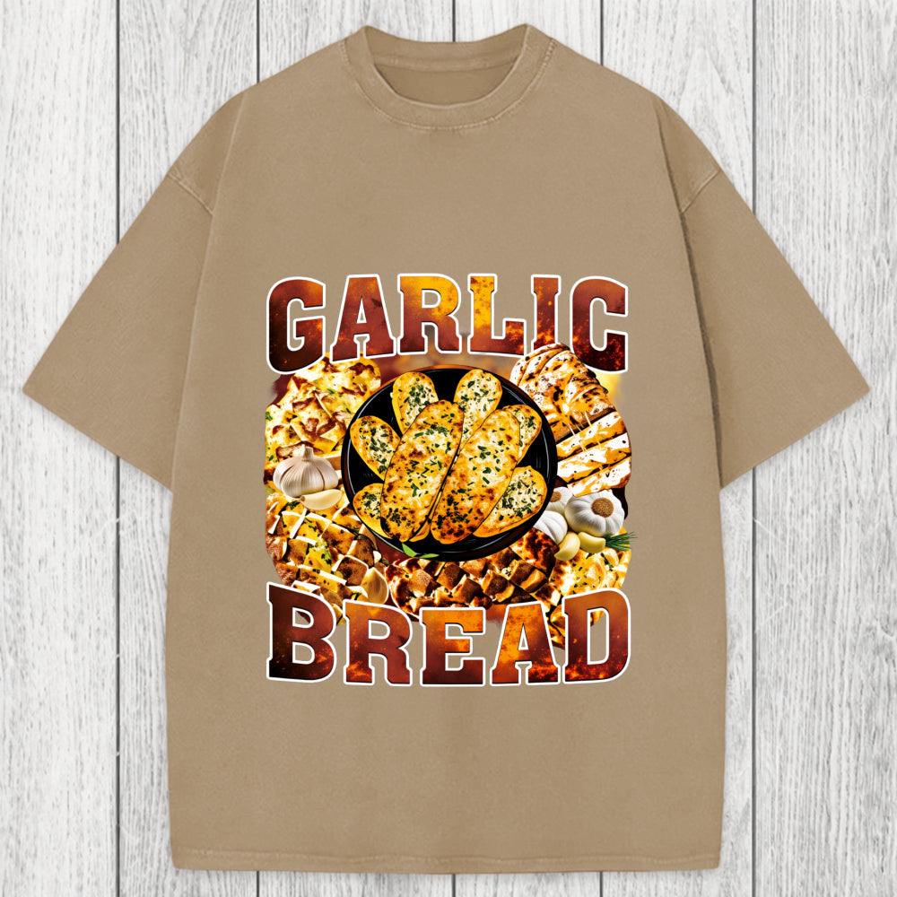 Tokyosol Garlic Bread Washed T-Shirt