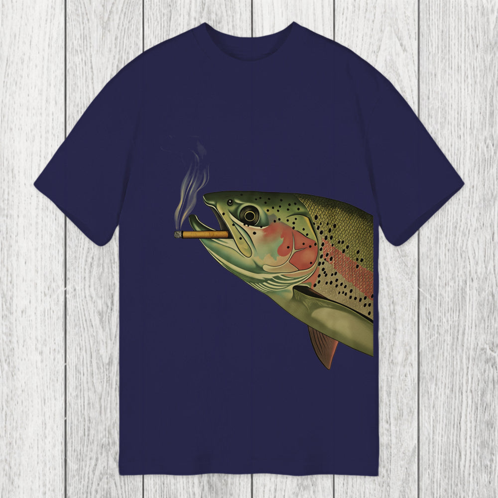 Tokyosol Trout Smoking A Cigarette Classic T-Shirt