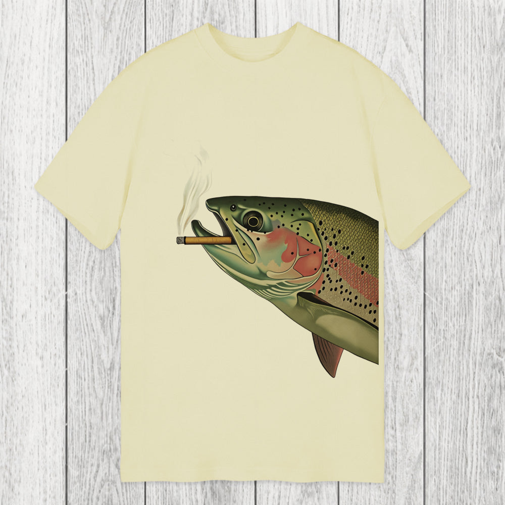Tokyosol Trout Smoking A Cigarette Classic T-Shirt