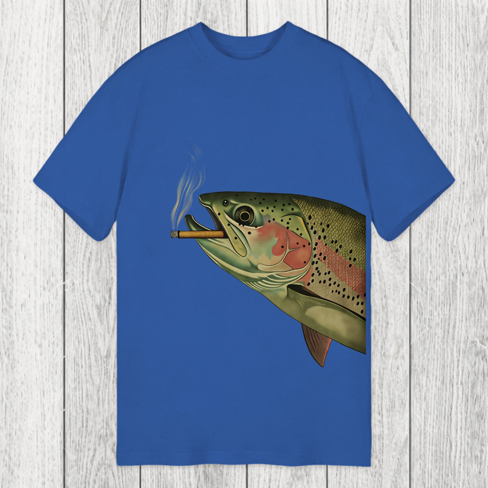 Tokyosol Trout Smoking A Cigarette Classic T-Shirt