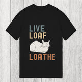 Tokyosol Live Loaf Loathe Cat Classic T-Shirt