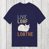 Tokyosol Live Loaf Loathe Cat Classic T-Shirt