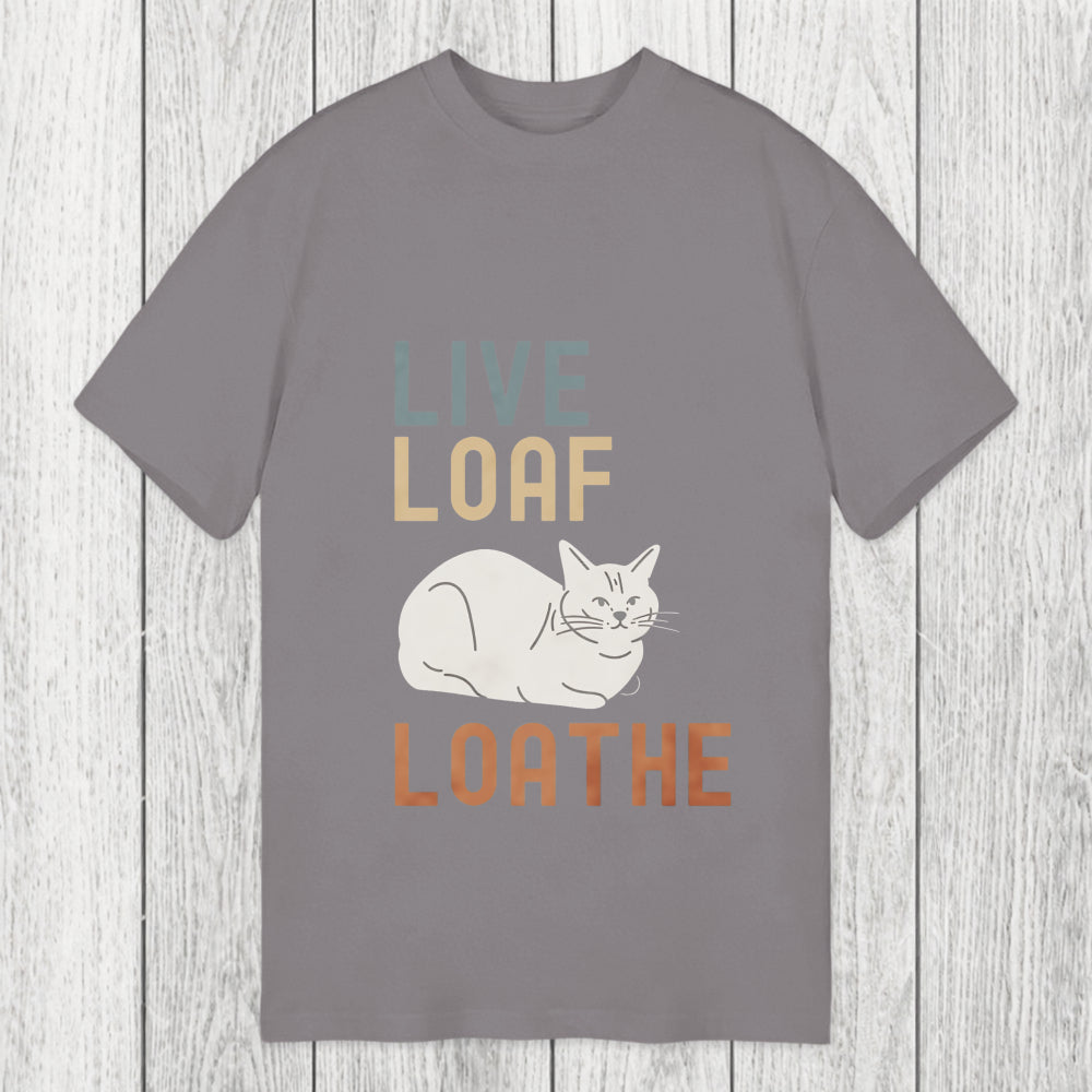 Tokyosol Live Loaf Loathe Cat Classic T-Shirt