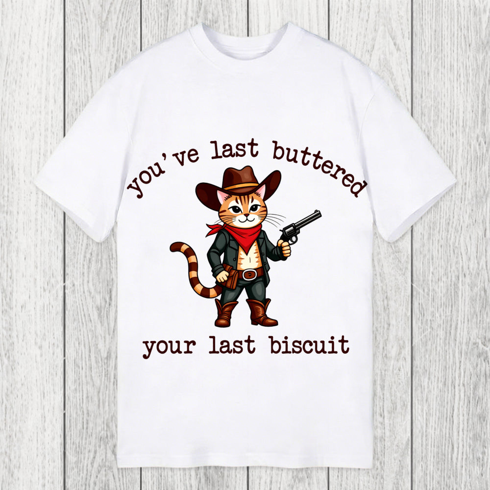 Tokyosol You've Buttered Your Final Biscuit Cat Classic T-Shirt