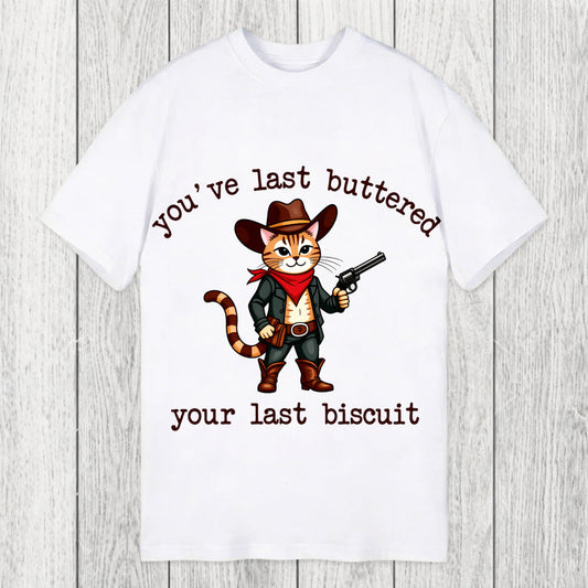 Tokyosol You've Buttered Your Final Biscuit Cat Classic T-Shirt