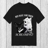 Tokyosol Funny Screaming Cat Classic T-Shirt