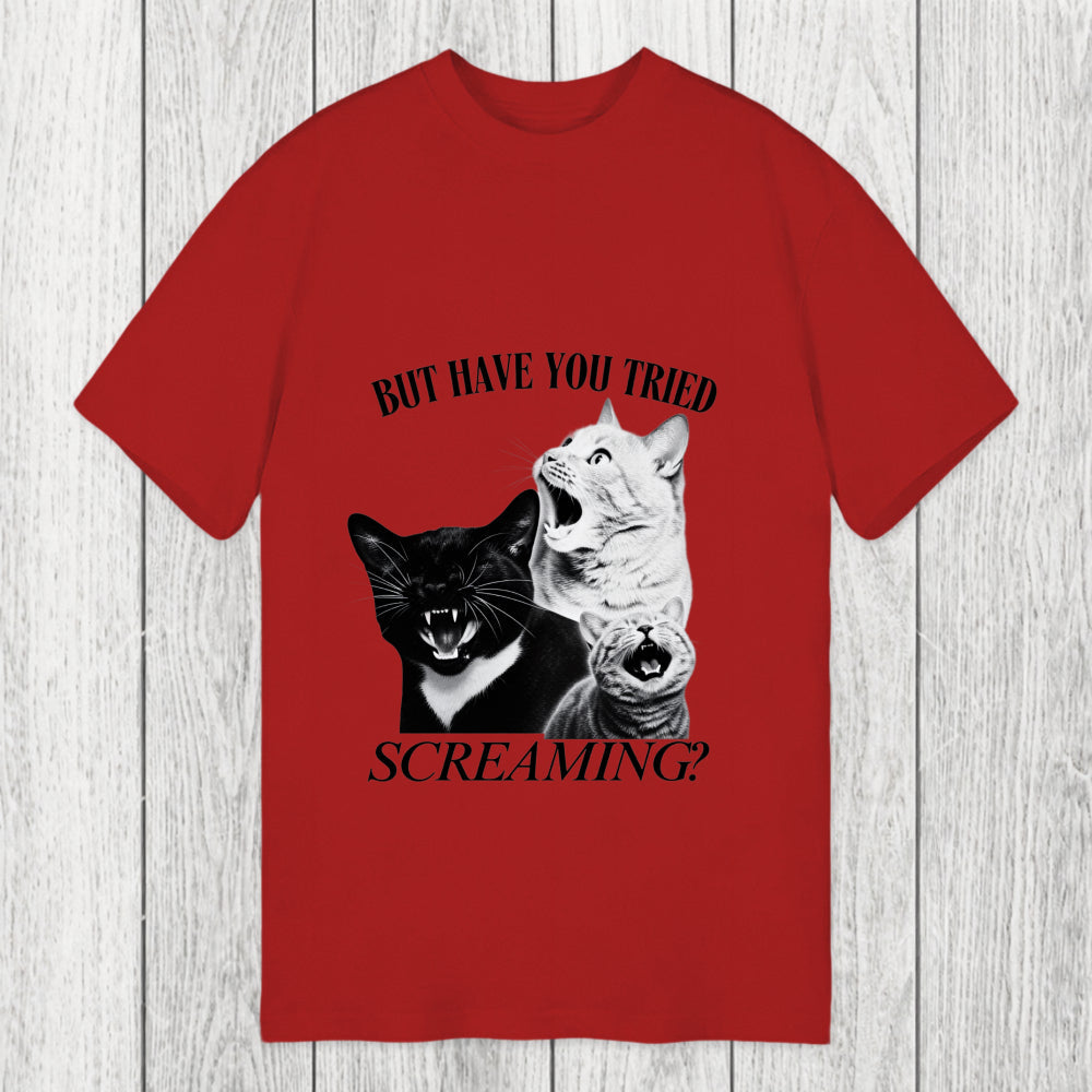 Tokyosol Funny Screaming Cat Classic T-Shirt