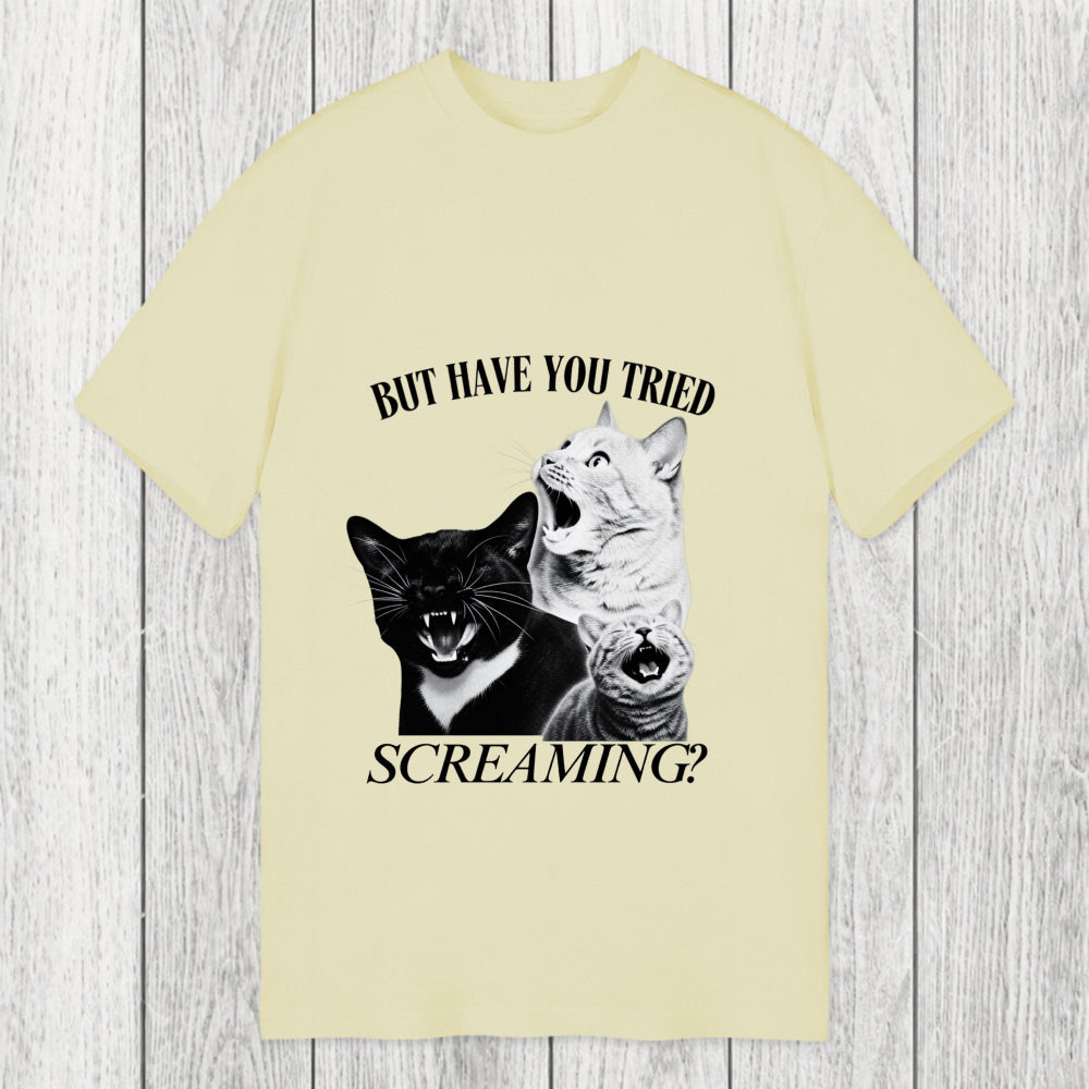 Tokyosol Funny Screaming Cat Classic T-Shirt