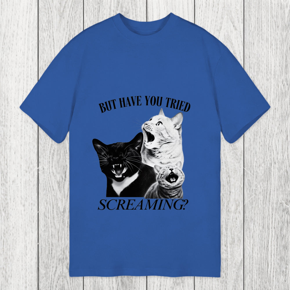 Tokyosol Funny Screaming Cat Classic T-Shirt
