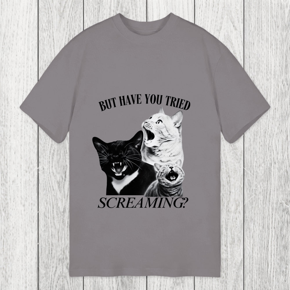 Tokyosol Funny Screaming Cat Classic T-Shirt