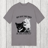 Tokyosol Funny Screaming Cat Classic T-Shirt