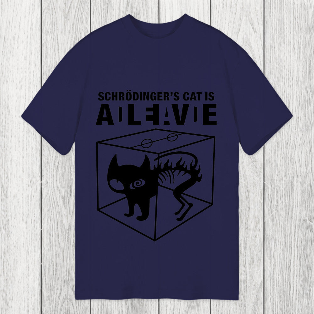 Tokyosol Schrodingers Cat Science Classic T-Shirt