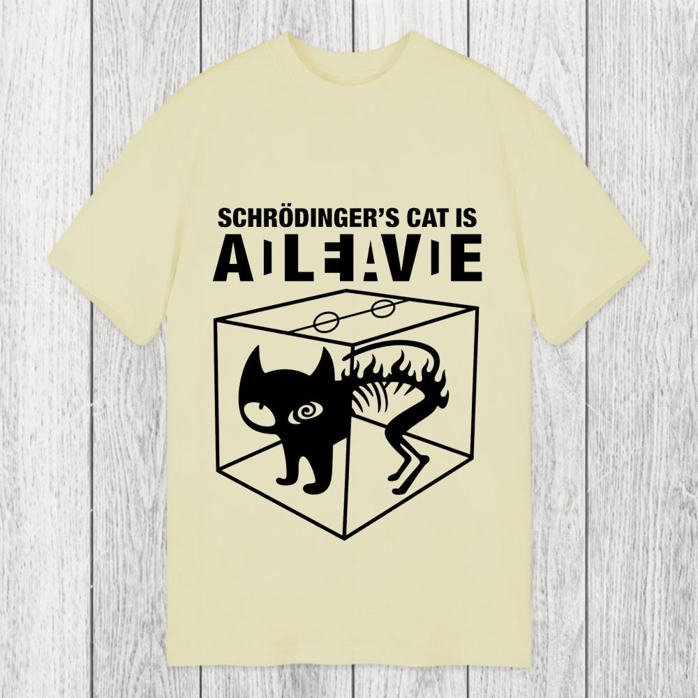 Tokyosol Schrodingers Cat Science Classic T-Shirt