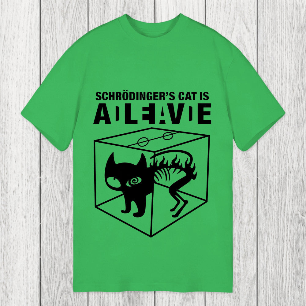 Tokyosol Schrodingers Cat Science Classic T-Shirt