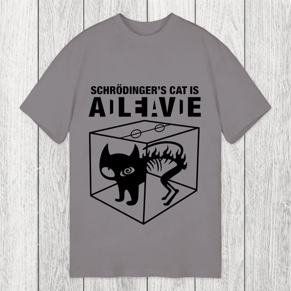 Tokyosol Schrodingers Cat Science Classic T-Shirt