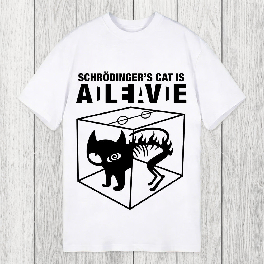 Tokyosol Schrodingers Cat Science Classic T-Shirt