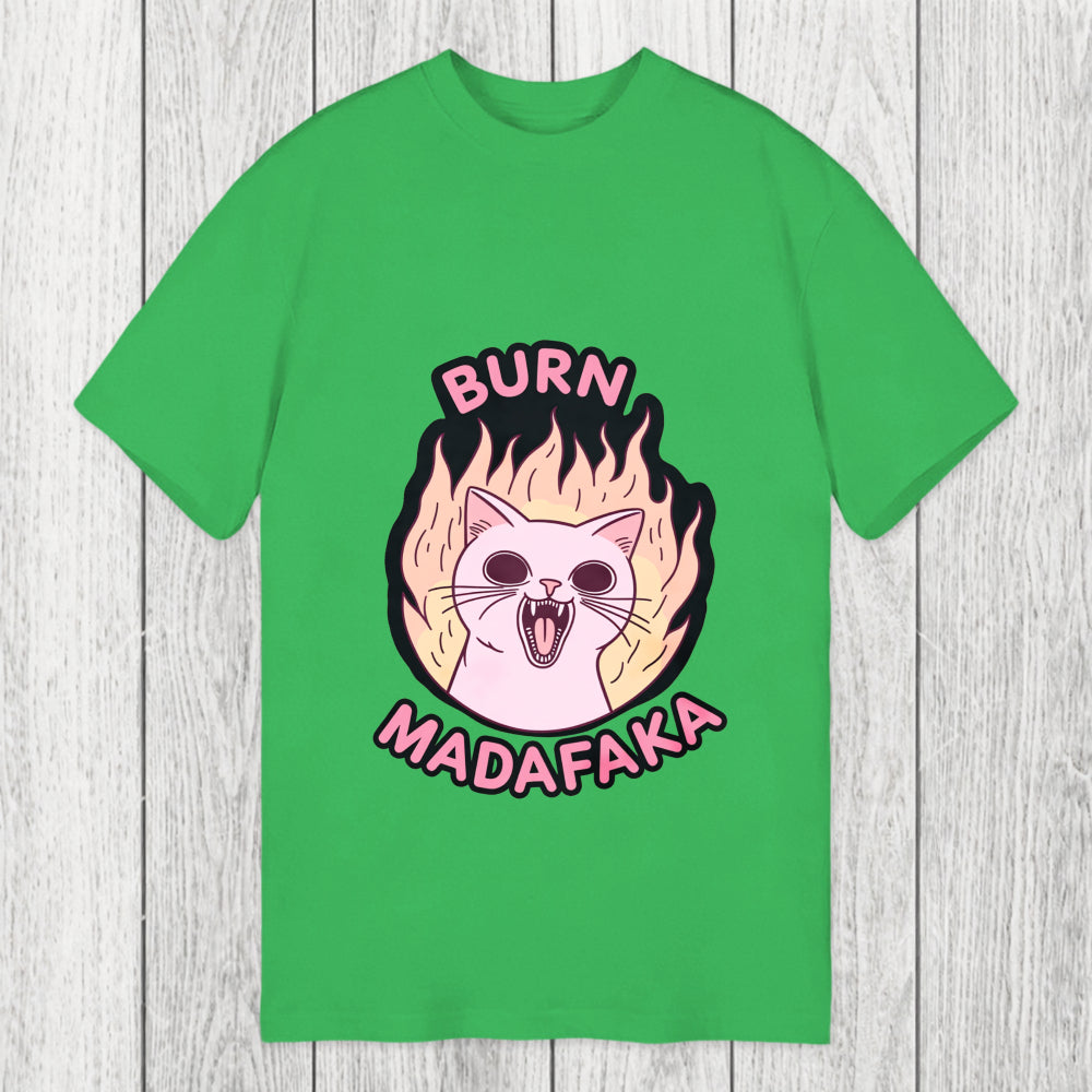 Tokyosol Burn MADAFAKA Classic T-Shirt