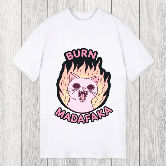 Tokyosol Burn MADAFAKA Classic T-Shirt