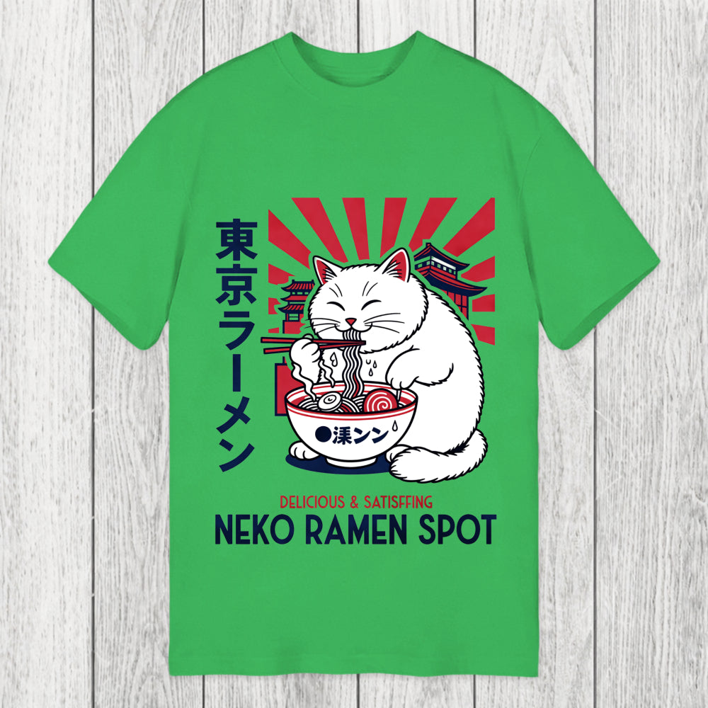 Tokyosol Neko Ramen Spot Classic T-Shirt