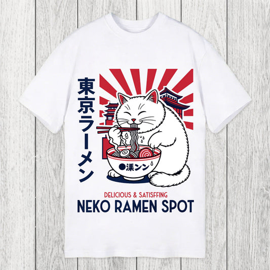 Tokyosol Neko Ramen Spot Classic T-Shirt