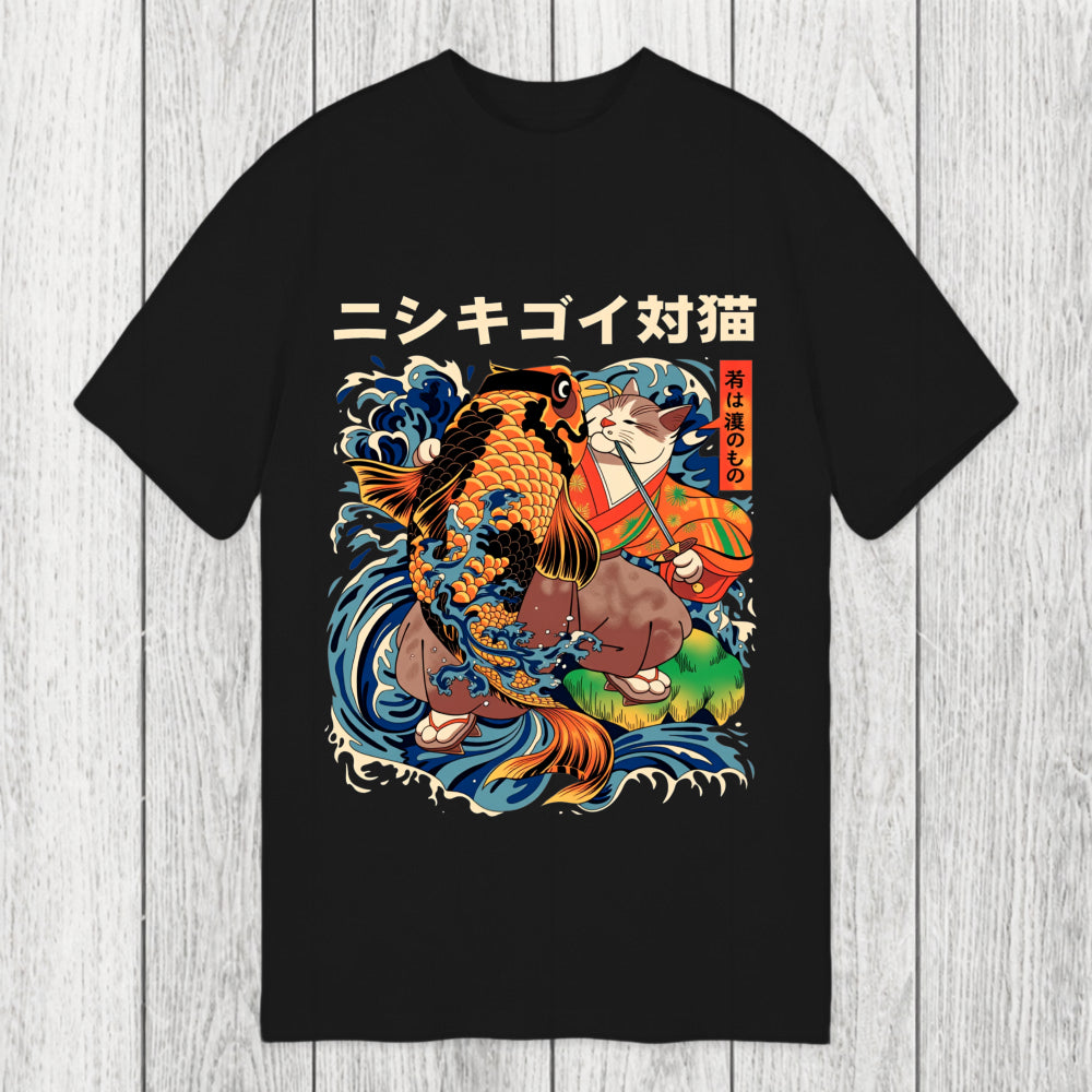 Tokyosol Koi vs. Cat Classic T-Shirt