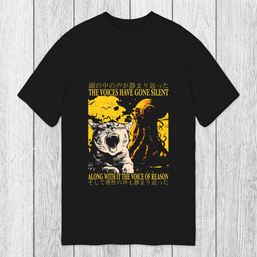 Tokyosol The Voices Have Gone Silent Cat Funny Classic T-Shirt